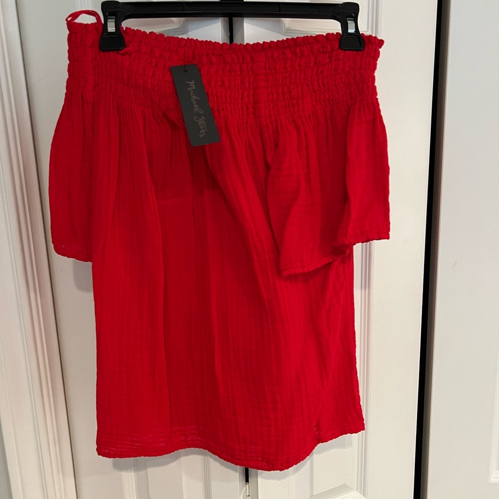 Michael Stars Smocked Top